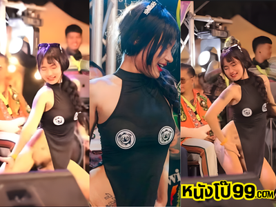 (คลิปเด็ดมาแรง) งานประกวดรอยสัก สาวขึ้นเวทีไปเต้นอวดรอยสักจนหีโผล่กลางเวทีโดยไม่รู้ตัวเพราะว่าเมาจัดที่ปแะหีหลุด