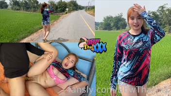 คลิปหลุดเสียงไทย bbwthaixxx หนุ่มทรงเชงหิ้วสาวทำไร่กลับบ้าน คุยหยอดทุกวันแล้วชวนเย็ดตรงๆ รีบบิดหน้าตั้งทะลุไมทำเวลา รีบถอดกางเกงลงโม๊คควย แล้วจับขึ้นคร่อมโยกหี